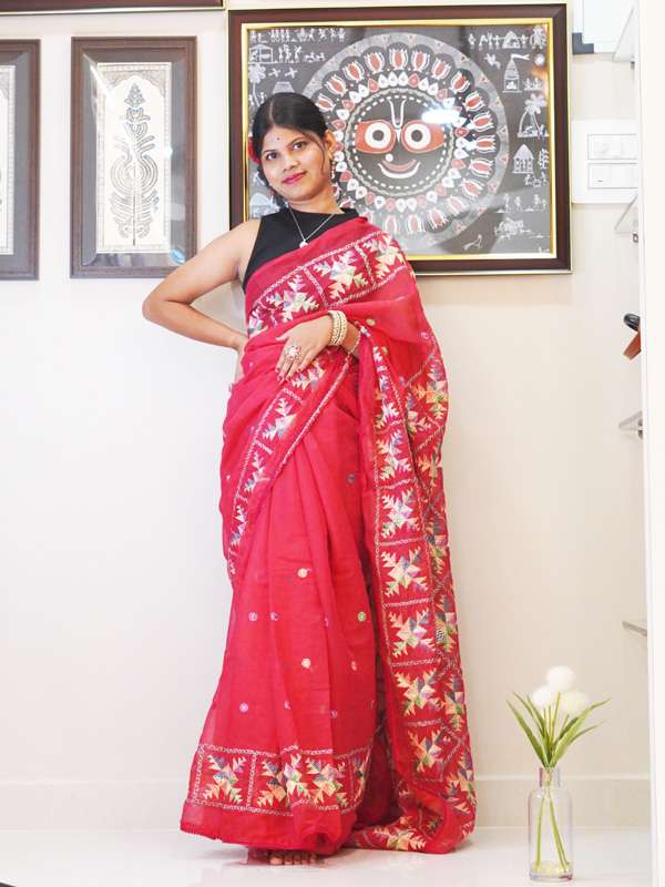 fulkari-saree