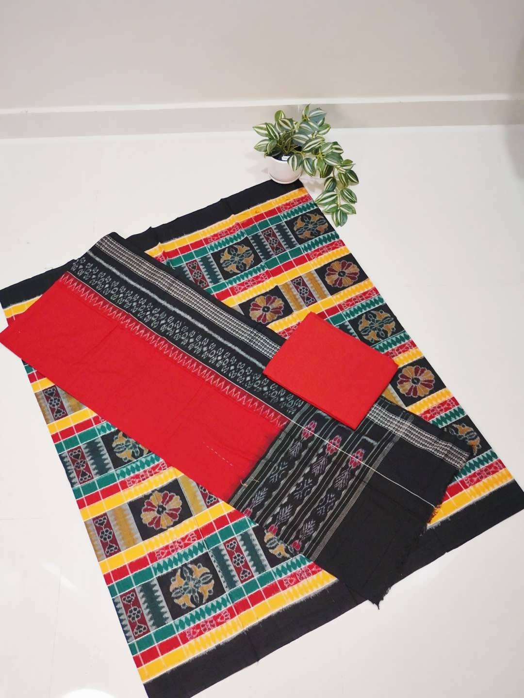 Utkallaxmi Sambalpuri dress 3 piece set